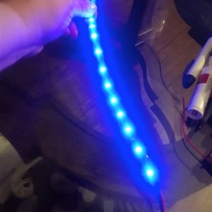 Blue neon lights for vehicles
